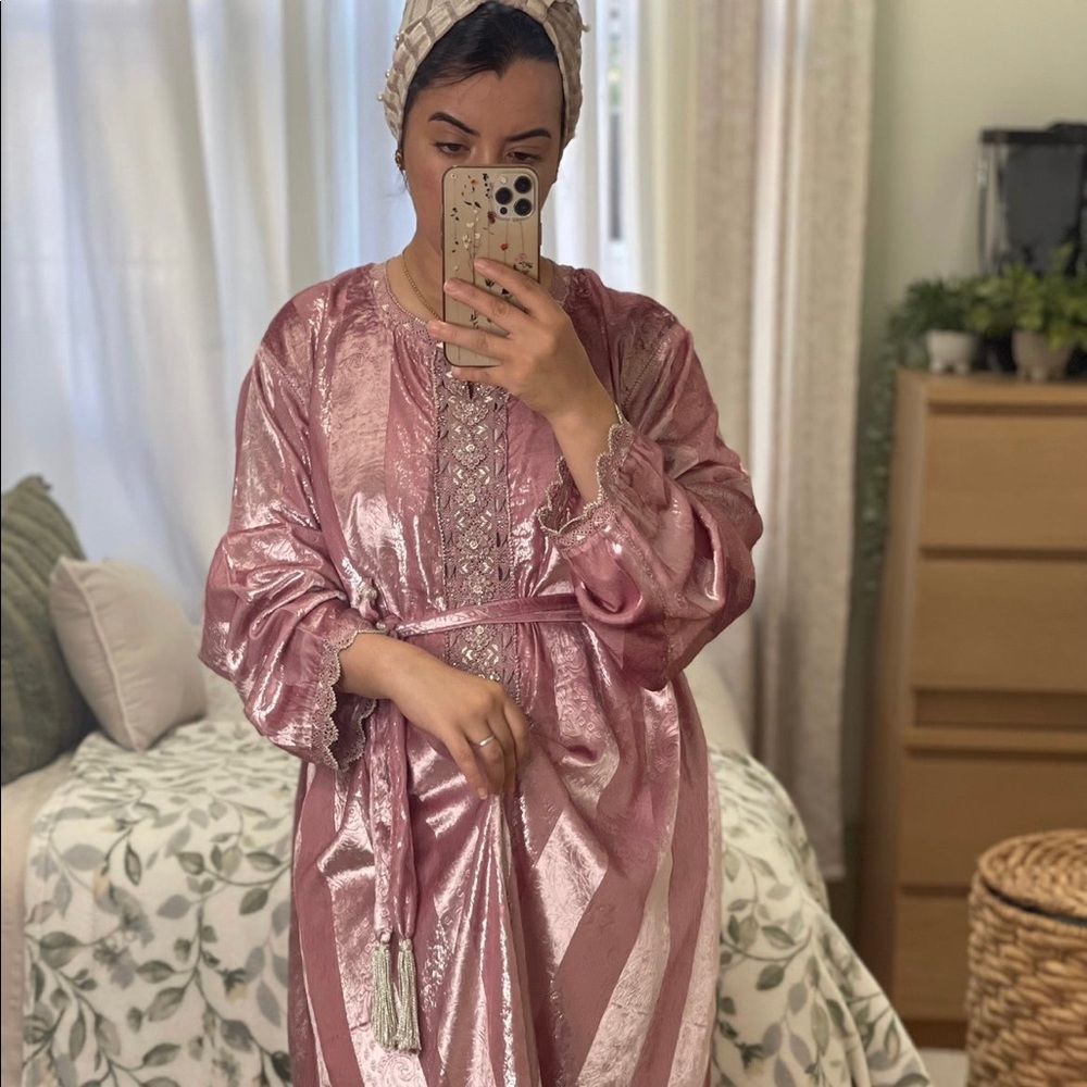 Gorgeous Pink Indian Dress Medium